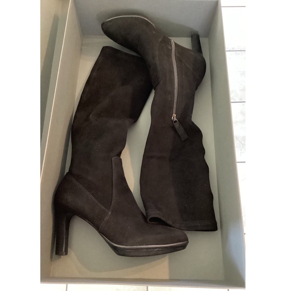 AQUATALIA RHUMBA KNEE HIGH SUEDE BOOTS - Picture 12 of 13